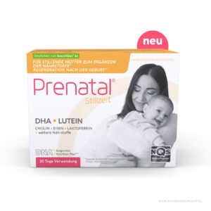 Prenatal Stillzeit – Nährstoffe wie DHA, Lutein, Folsäure und Eisen für die Zeit nach der Geburt